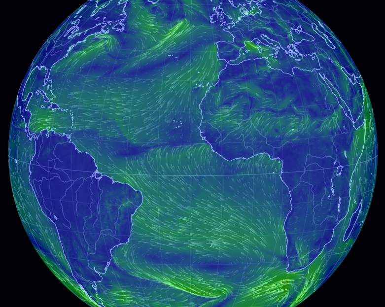 Earth Wind Map